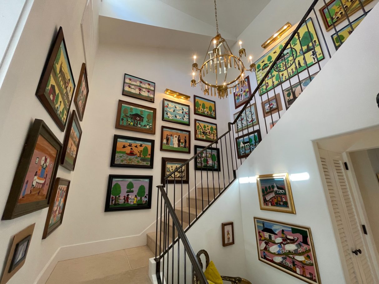Grid Stairway install 